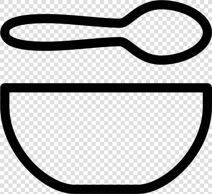 Transparent Spoon Icon Png   Bowl And Spoon Icon  Png DownloadTransparent PNG