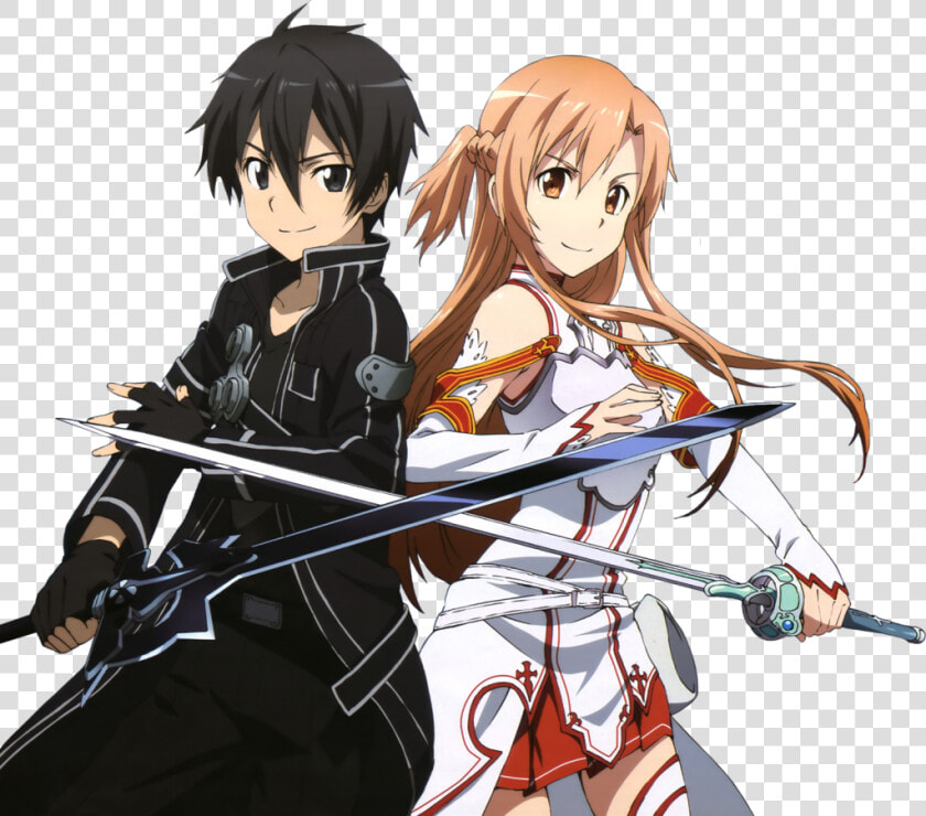 Kirito And Asuna Png  Transparent PngTransparent PNG