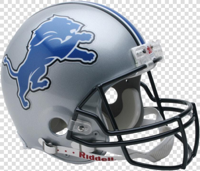 Detroit Lions Riddell Helmet  HD Png DownloadTransparent PNG