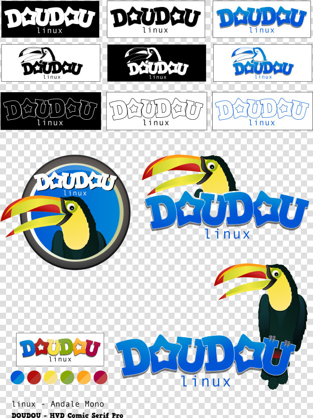 Mascot And Logo Contest Svg Clip Arts   Doudoulinux  HD Png DownloadTransparent PNG