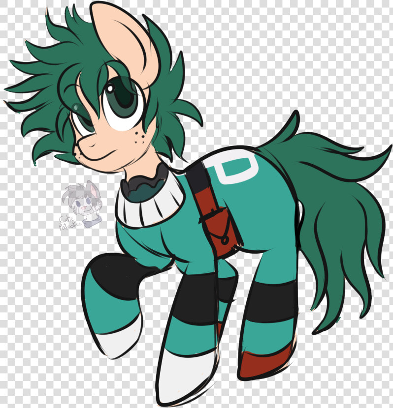 Cutiepatootiee  Crossover  Deku S Hero Costume  Izuku   My Hero Academia Mlp  HD Png DownloadTransparent PNG