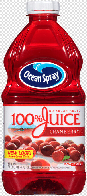 Ocean Spray Cranberry Juice   Cranberry Juice No Sugar Added  HD Png DownloadTransparent PNG