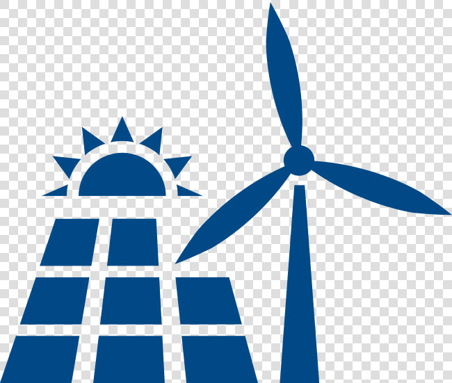 Renewable Energy   Renewable Energy Icon Blue  HD Png DownloadTransparent PNG