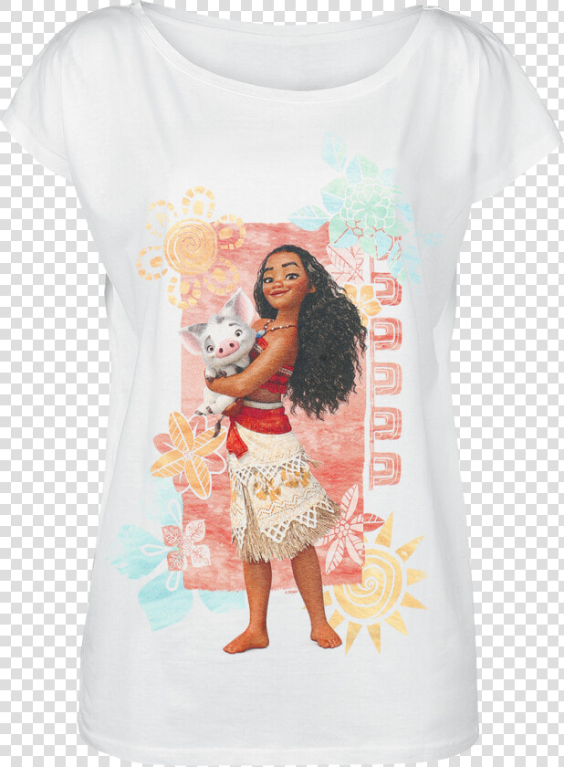 Null Moana And Pua White T shirt 338595 Qoautci   Zazzle Moana Invitations  HD Png DownloadTransparent PNG