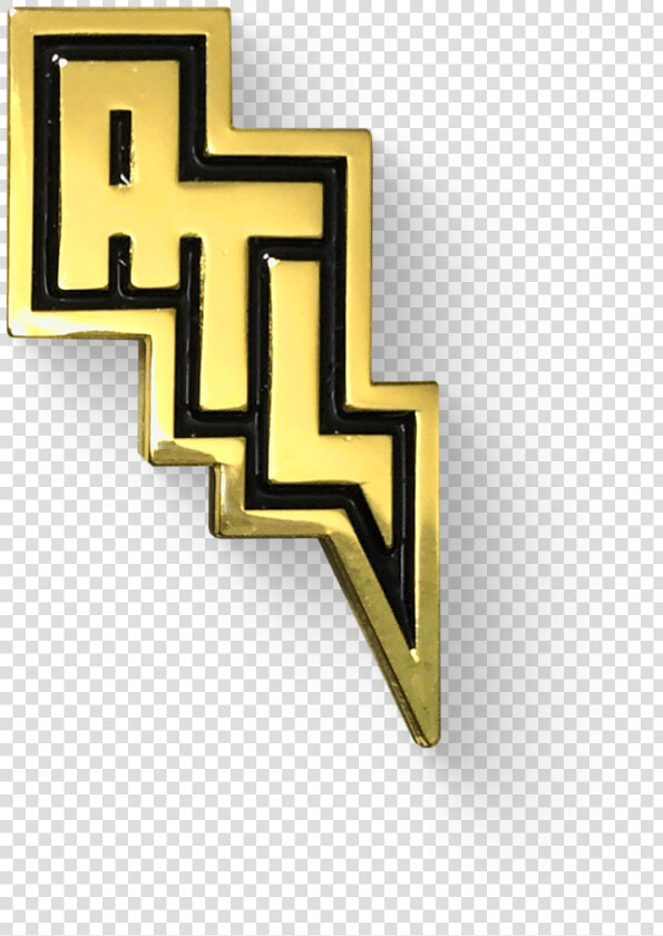 Atl Gold Pin   Graphic Design  HD Png DownloadTransparent PNG