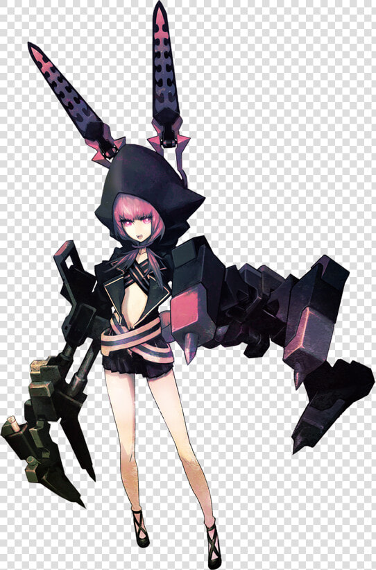 Black Rock Shooter Wiki   Black Rock Shooter The Game Xnfe  HD Png DownloadTransparent PNG