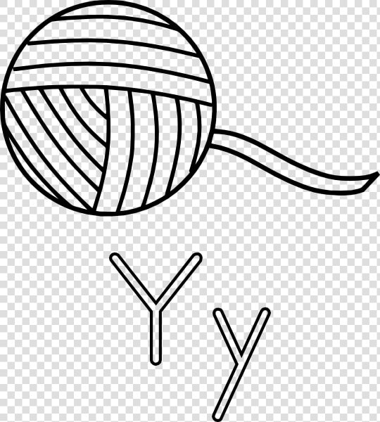 Y Is For Yarn Svg Clip Arts   Ball Of Yarn Clipart  HD Png DownloadTransparent PNG