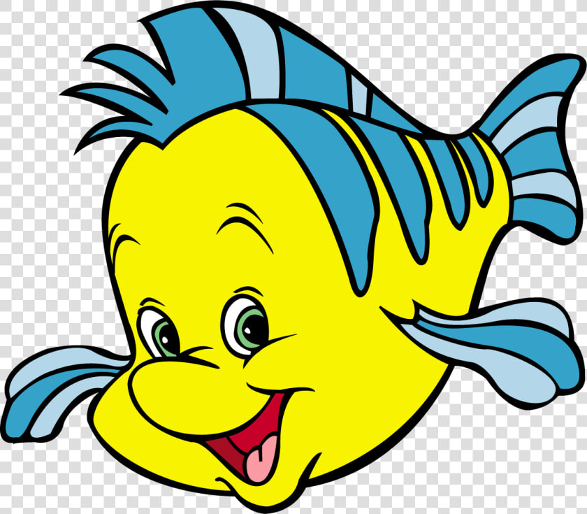 Flounder Png   Disney Little Mermaid Flounder  Transparent PngTransparent PNG