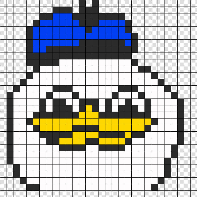 Uncle Dolan Perler Bead Pattern   Bead Sprite   Straw Hat Luffy Pixel  HD Png DownloadTransparent PNG