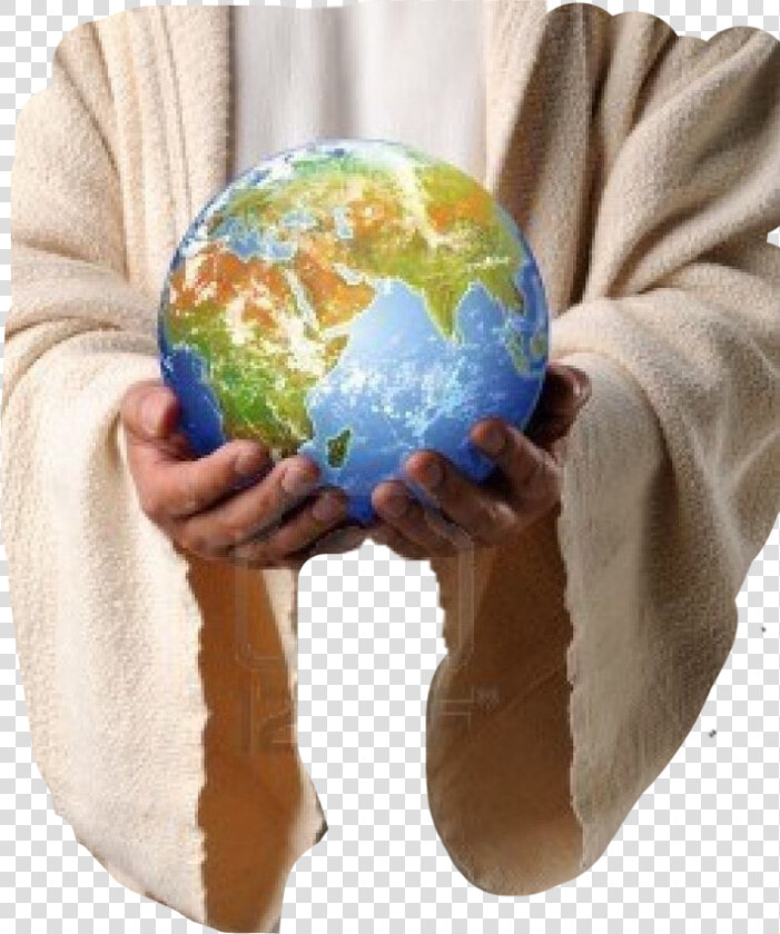  jesus  god  love  lord  world  hands  freetoedit   World In Gods Hands  HD Png DownloadTransparent PNG