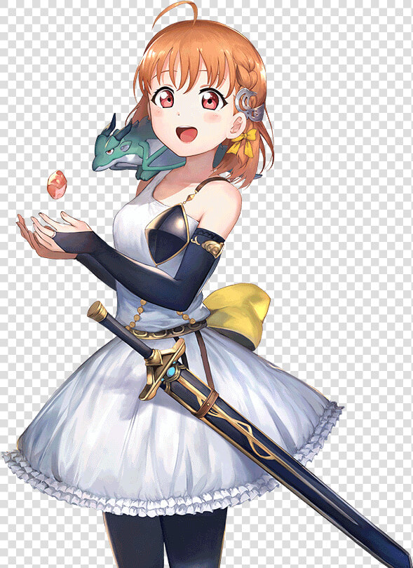 【 Aqours Shadowverse Collab 】   Shadowverse Love Live Chika  HD Png DownloadTransparent PNG