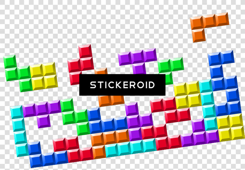 Tetris Blocks Wall  HD Png DownloadTransparent PNG