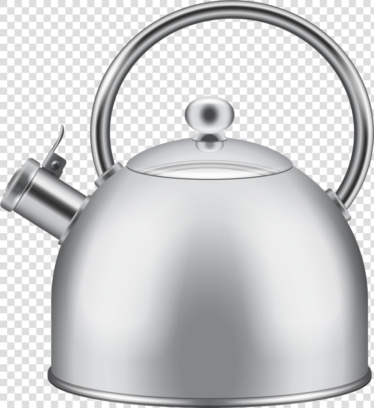 Silver Kettle Png Clipart   Kettle Png  Transparent PngTransparent PNG