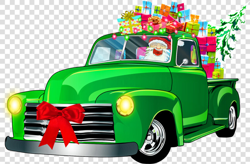 Transparent Papai Noel Png   Santa Claus Car  png  Png DownloadTransparent PNG