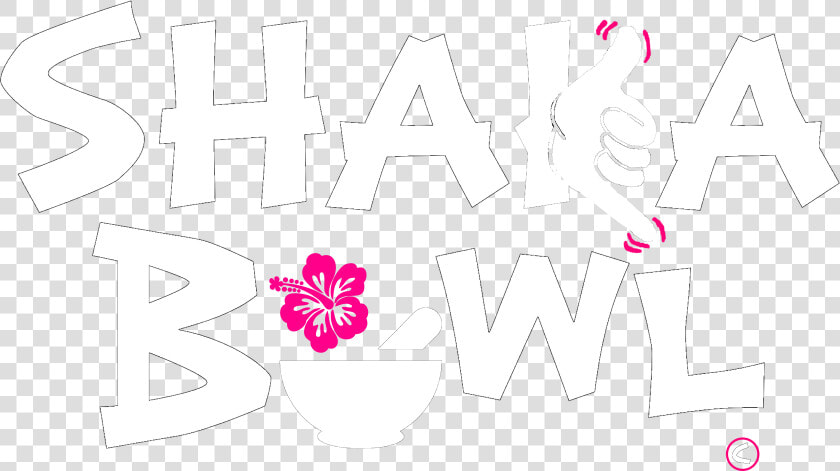 Shaka Bowl S Logo In White   Shaka Bowl  HD Png DownloadTransparent PNG