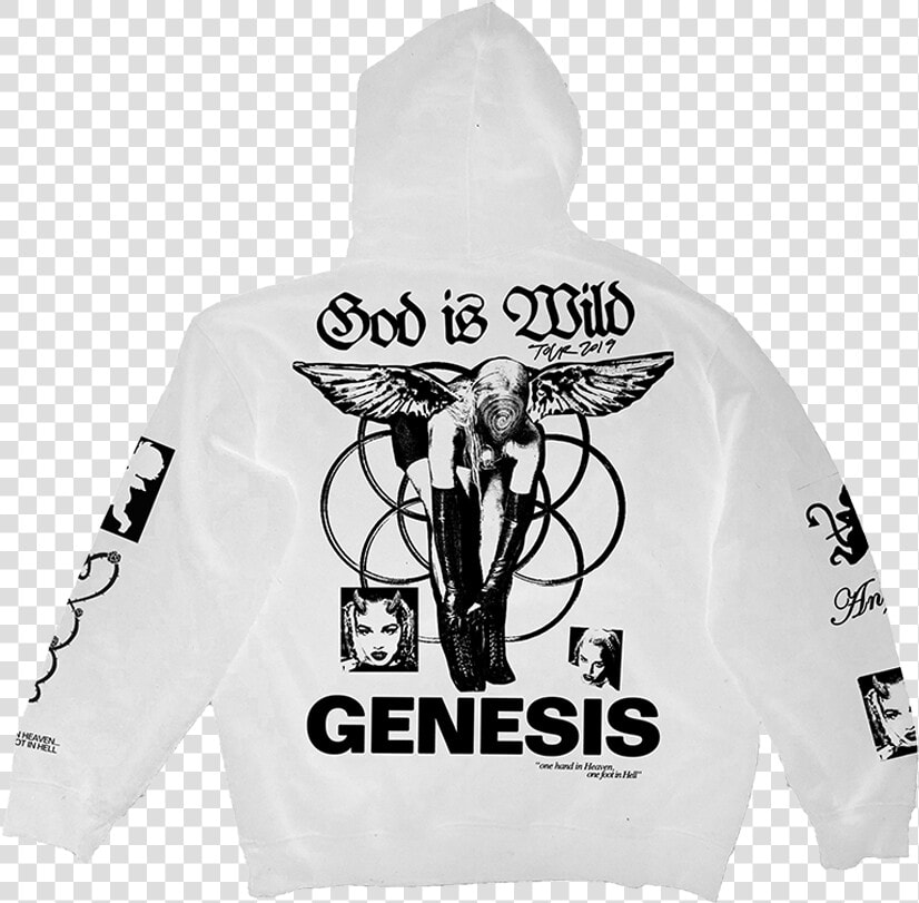 God Is Wild Tour Hoodie   Tommy Genesis God Is Wild Hoodie  HD Png DownloadTransparent PNG