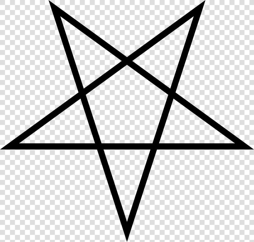 Transparent Inverted Cross Png   Pentagram Clipart  Png DownloadTransparent PNG