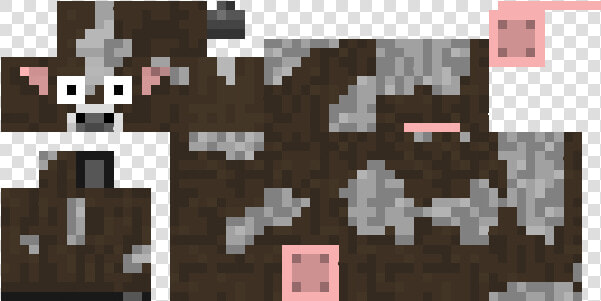 Cow Minecraft Skin Layout Png Jerusalem House   Mob Skin In Minecraft  Transparent PngTransparent PNG