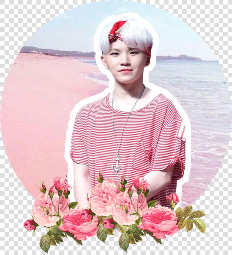  woozi  pink  circle  flower   Transparent Pink Flower Png  Png DownloadTransparent PNG