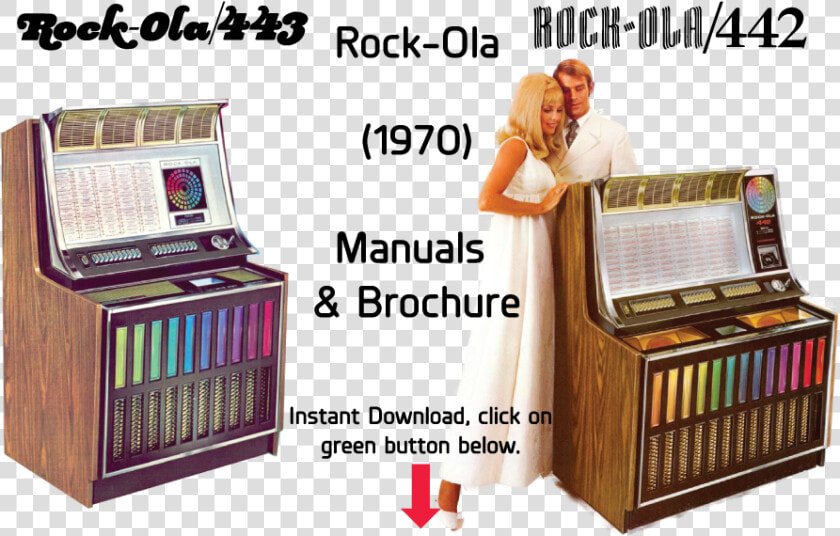 Rock Ola Jukebox 443  HD Png DownloadTransparent PNG