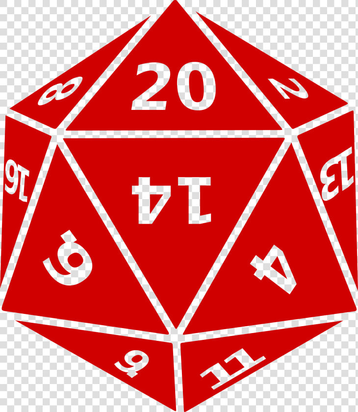 Transparent Dice Png   20 Sided Die Transparent  Png DownloadTransparent PNG