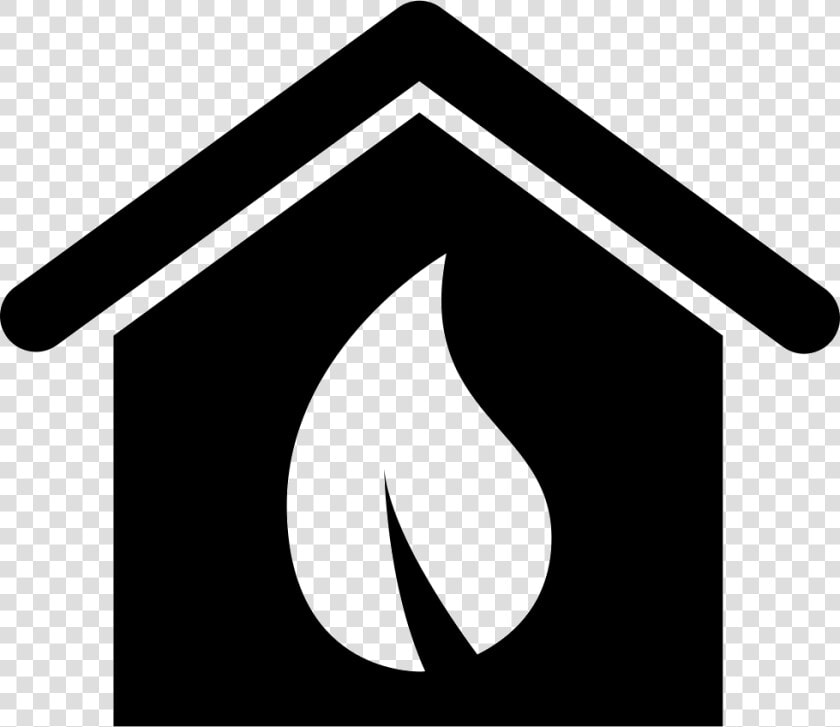 Ecologic House Building With Leaf Symbol   Leaf Building Icon  HD Png DownloadTransparent PNG