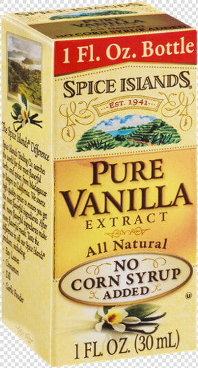 Spice Islands Pure Vanilla Extract  HD Png DownloadTransparent PNG