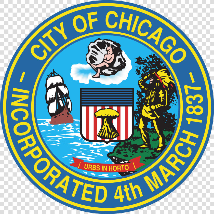 Chicago City Png   Seal Of The City Of Chicago  Transparent PngTransparent PNG