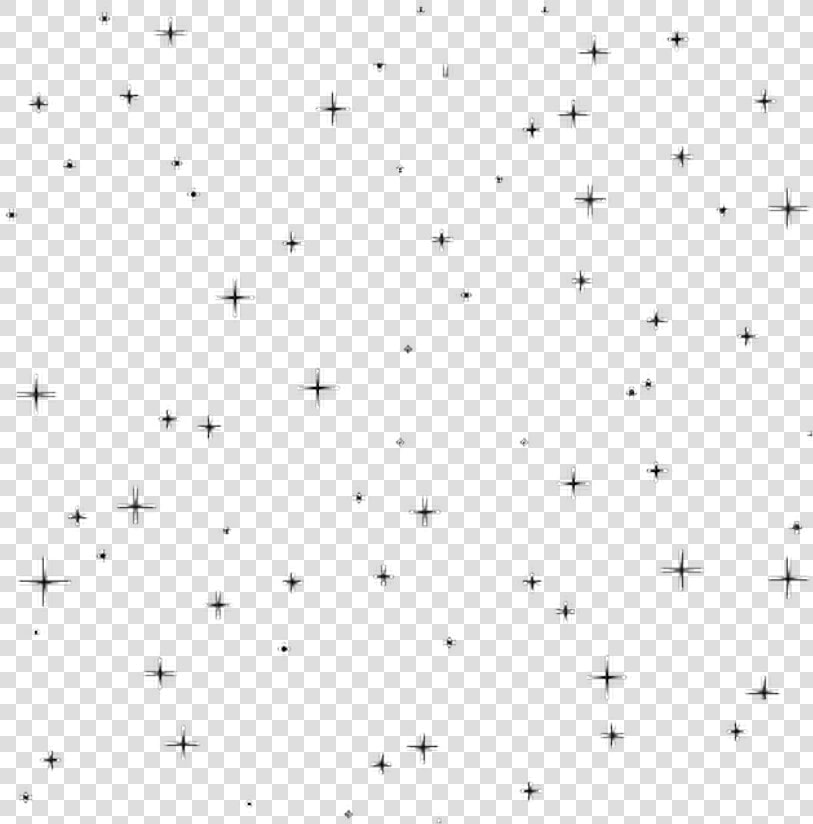  overlay  pfp  icon  stars  star  icons  tumblr  aesthetic   Black and white  HD Png DownloadTransparent PNG