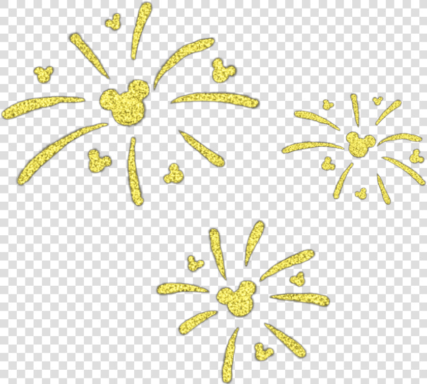  mickeymouse  disney  mickey  fireworks  gold  yellow   Disney Castle With Fireworks Silhouette  HD Png DownloadTransparent PNG