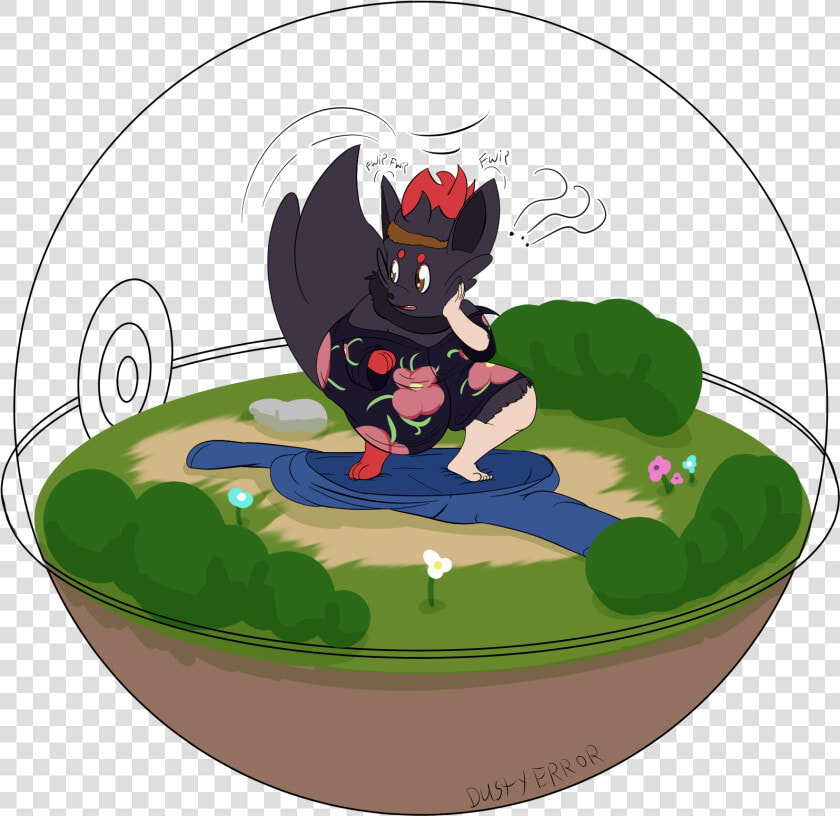 Zorua   Pokemon Gachapon   Cartoon  HD Png DownloadTransparent PNG