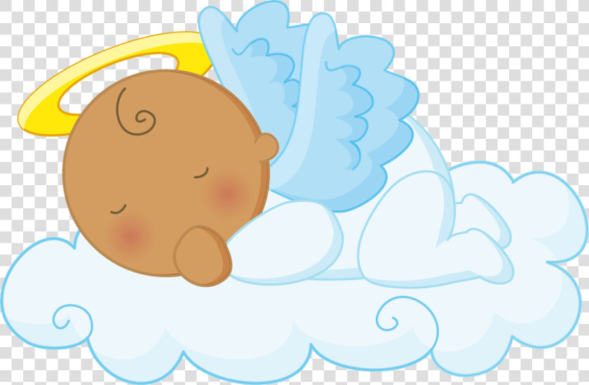 Angel Clipart  First Holy Communion  Baby Shower Gender   Sleeping Baby Angel Clipart  HD Png DownloadTransparent PNG