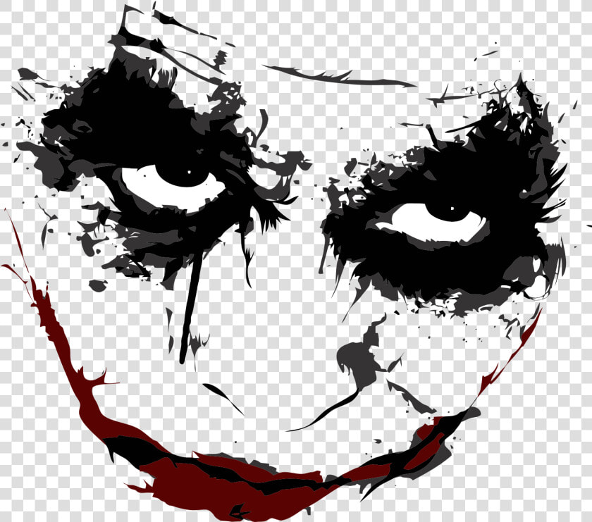 Joker Batman Harley Quinn Tattoo   Heath Ledger Joker Tattoo Design  HD Png DownloadTransparent PNG