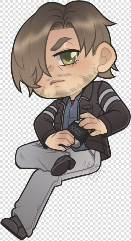 Resident Evil Leon Kennedy Fan Art  HD Png DownloadTransparent PNG