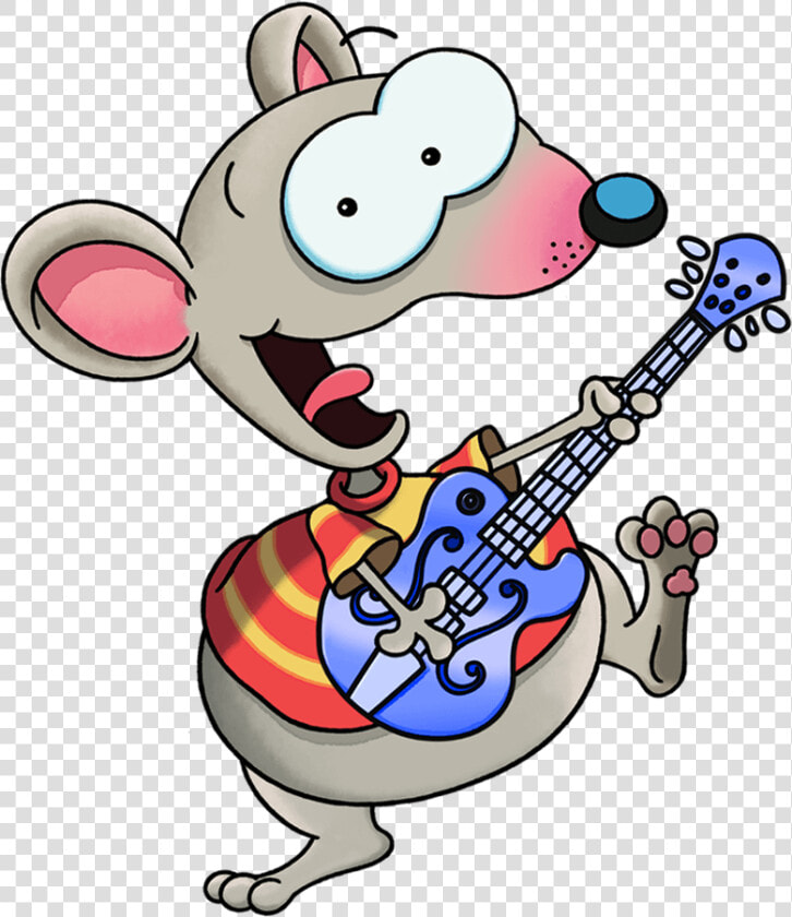 Transparent Cartoon Guitar Png   Toopy And Binoo Marshmallow Moon  Png DownloadTransparent PNG