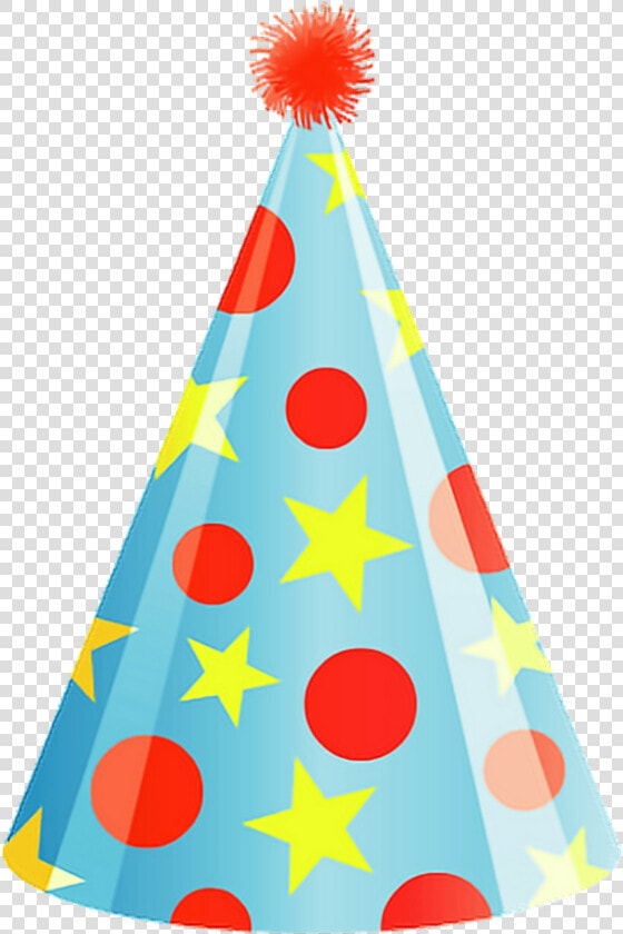  happybirthday  birthday  hat  party  birthdayparty   Transparent Background Party Hat Png  Png DownloadTransparent PNG