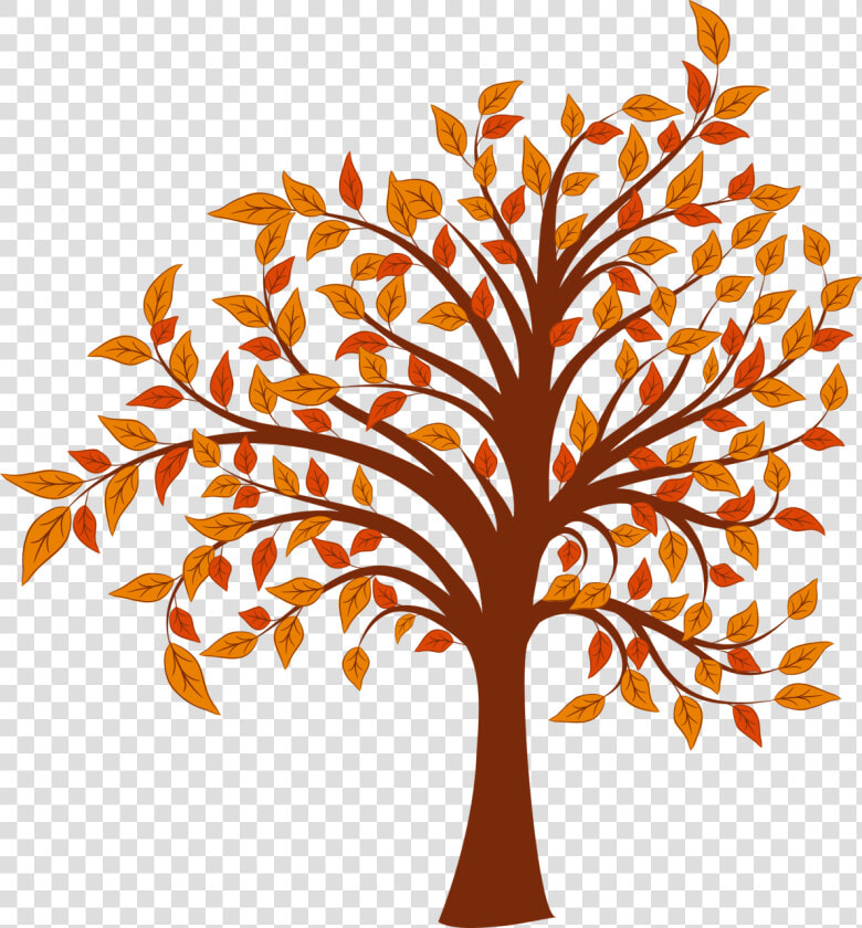 Fall Handprint Tree Clipart   Autumn Tree Clipart  HD Png DownloadTransparent PNG