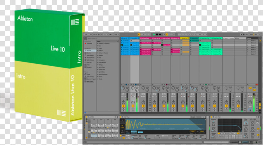 Ableton Live 10 Intro  HD Png DownloadTransparent PNG