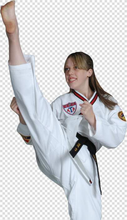 Lady Martial Arts High Kicking   Taekwondo  HD Png DownloadTransparent PNG