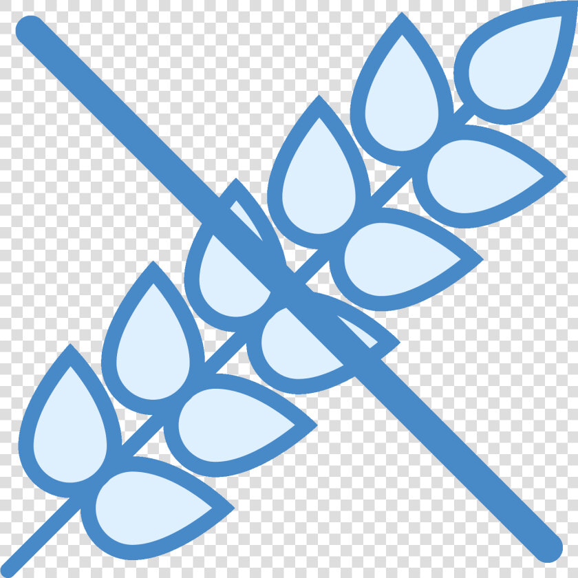 The Icon For No Gluten Uses A Stalk Of Wheat Laying   Wheat  HD Png DownloadTransparent PNG