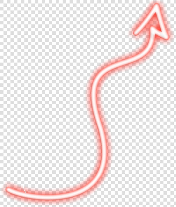  red  demon  neon  tumblr  head  aesthetic    Slender Blind Snake  HD Png DownloadTransparent PNG