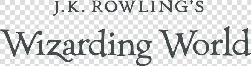 Jk Rowling  39 s Wizarding World Logo  HD Png DownloadTransparent PNG