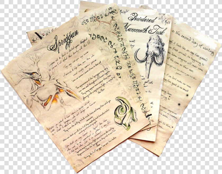  skyrim  freetoedit  community  parchment  notes  cursive  HD Png DownloadTransparent PNG