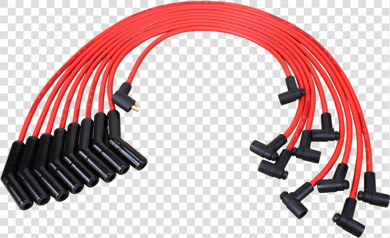 Dragon Fire Racing Ceramic Spark Plug Wire Set For   Storage Cable  HD Png DownloadTransparent PNG