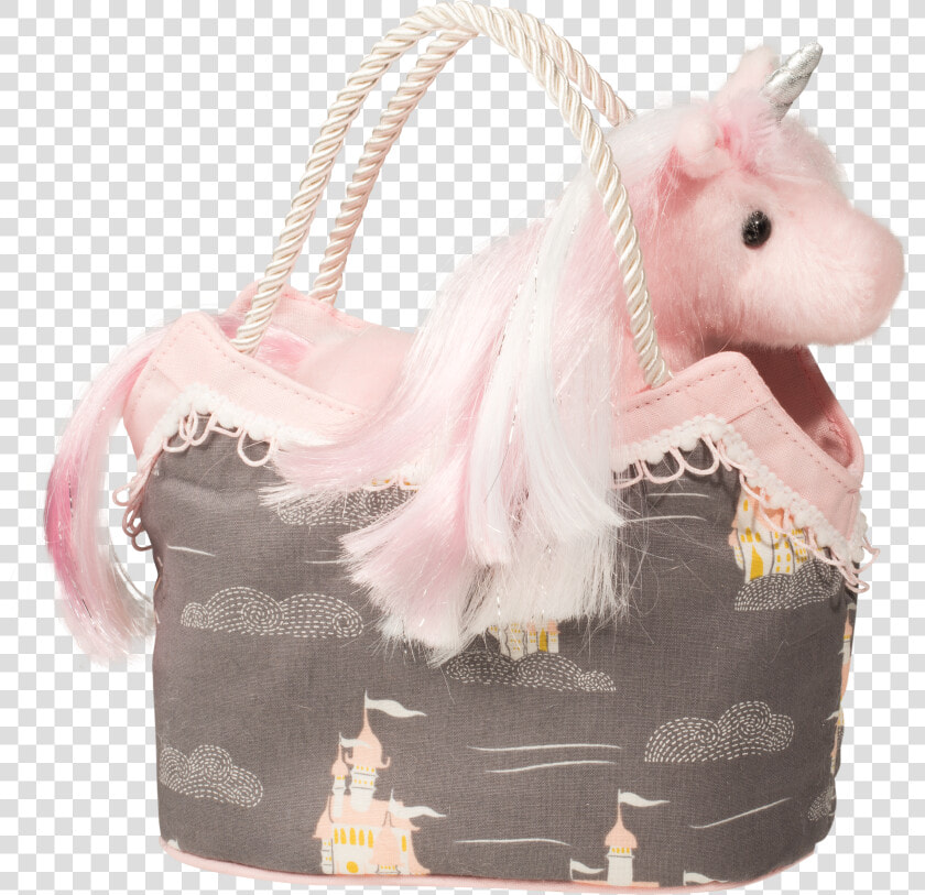 Douglas Sassy Sak Dream Castle Pink Unicorn   Png Download  Transparent PngTransparent PNG