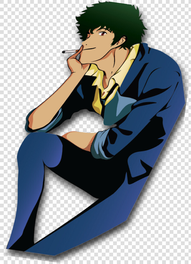 Image Of Spike Cowboy Bebop   Cartoon  HD Png DownloadTransparent PNG