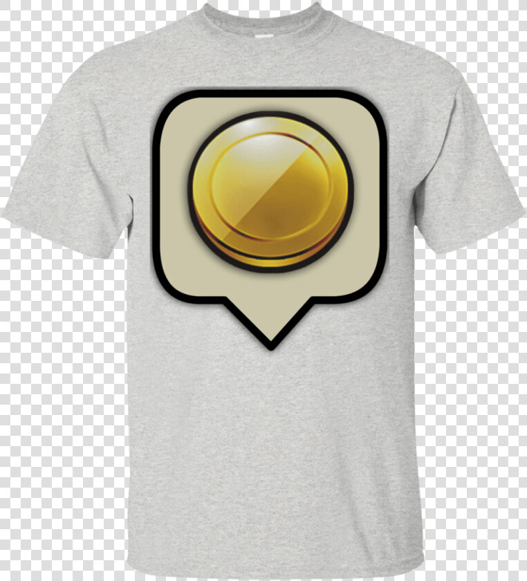 Barbarian Clash Of Clans Gold Coin Motif Men S T shirt   Active Shirt  HD Png DownloadTransparent PNG