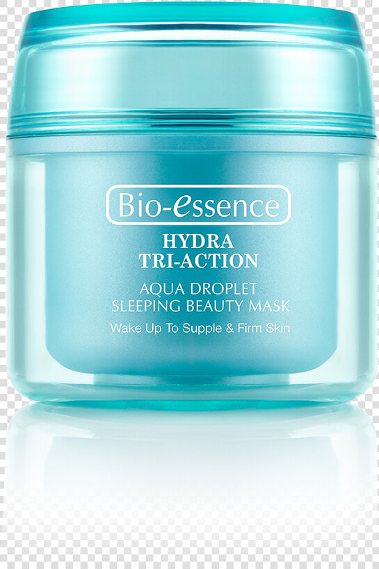 Hydar Tri Action Aqua Droplet Sleeping Mask   Bio Essence Night Cream  HD Png DownloadTransparent PNG