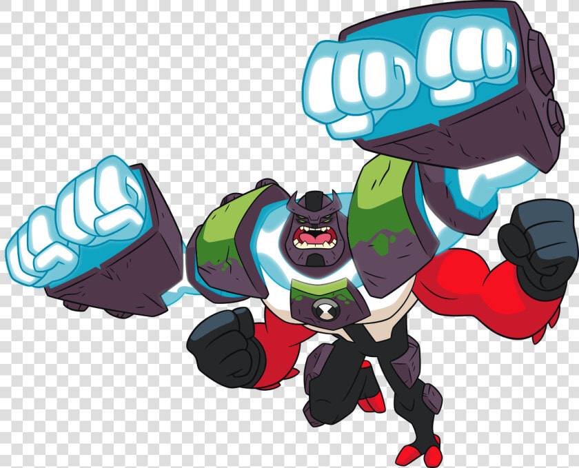 Ben 10 Planet   Ben 10 Omni Enhanced Four Arms  HD Png DownloadTransparent PNG