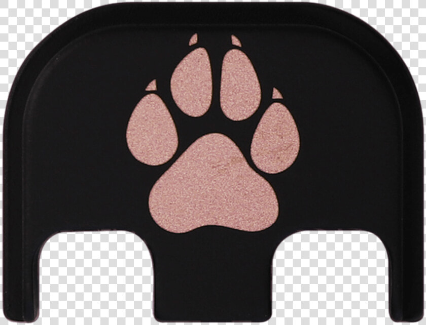 Dog Paw Copper Black Traditional Finish Back Plate   Table  HD Png DownloadTransparent PNG